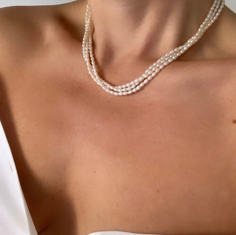 Miniature : Mother of pearl necklace