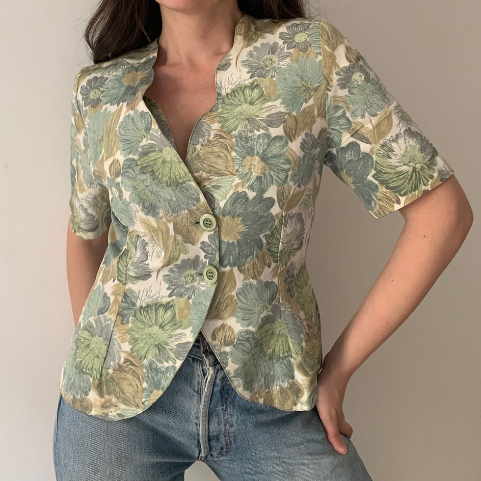 Miniature : Veste fleurie
