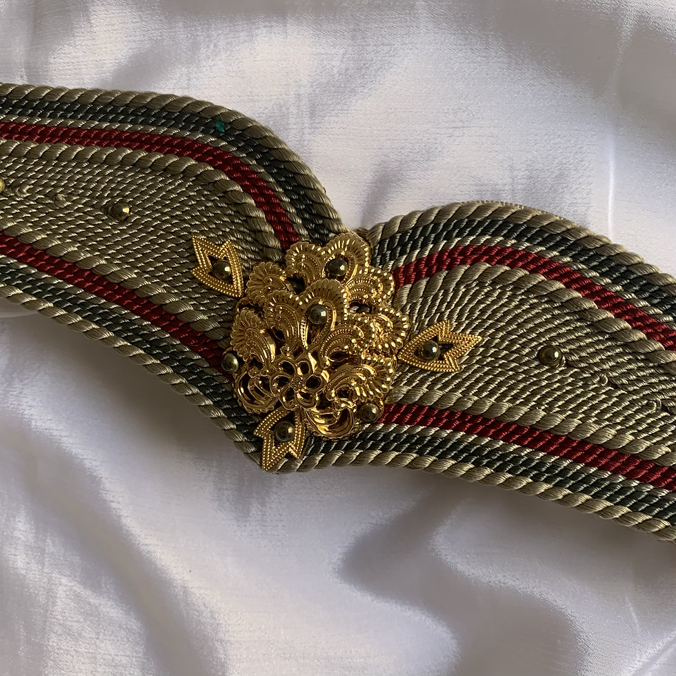 Miniature : Handmade jewel belt