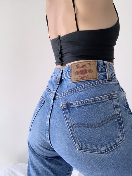 Miniature : Jean taille haute vintage