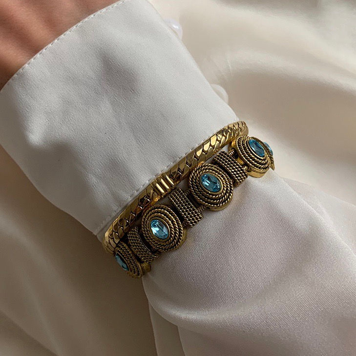 Miniature : Gold plated bracelet