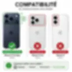 coque etui noir pour iphone 17 promax