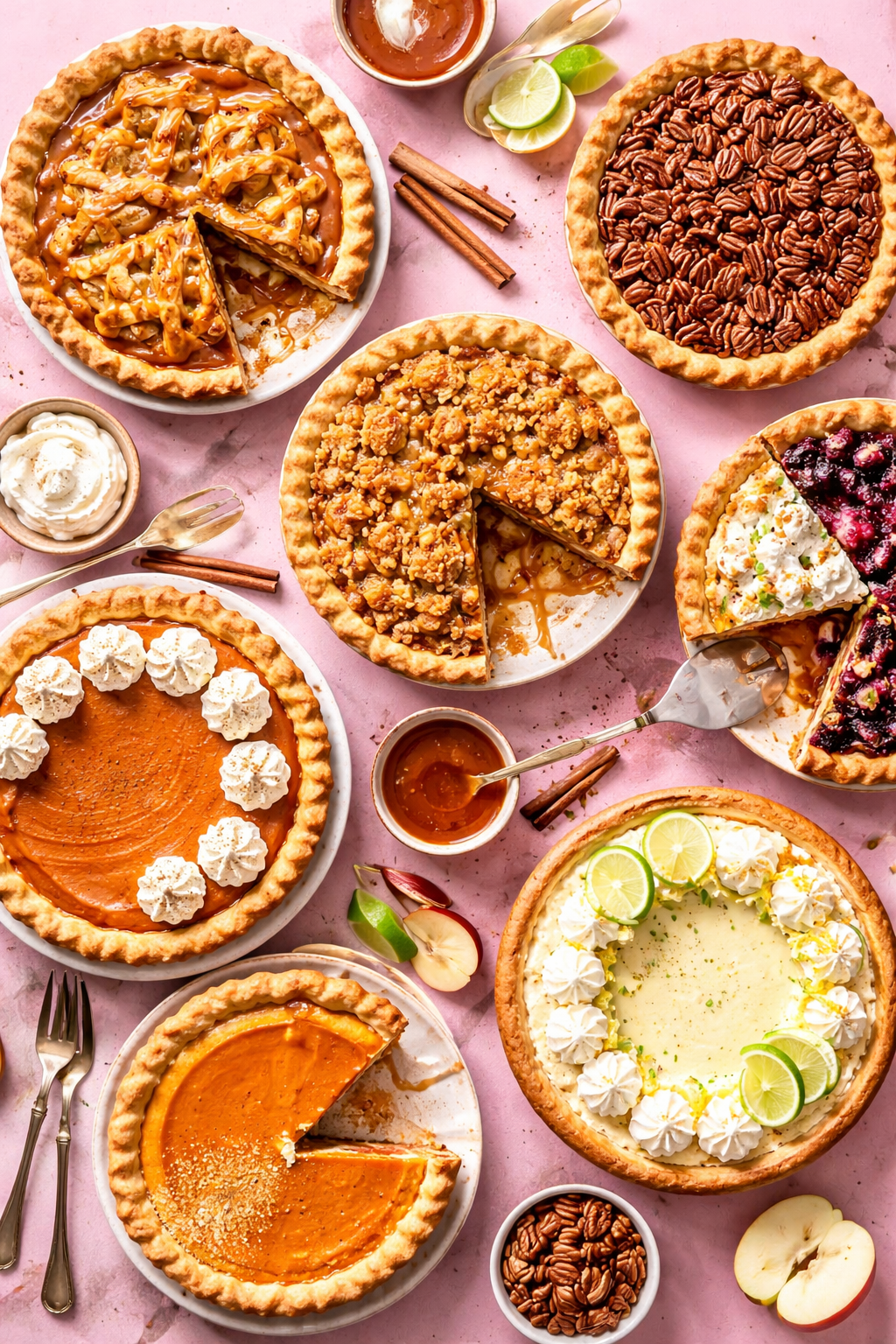 Arranged Food and Objects