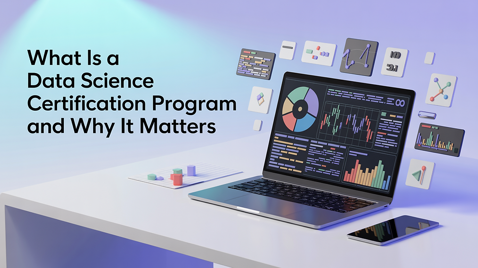 What Is a Data Science Certification Program and Why It Matters