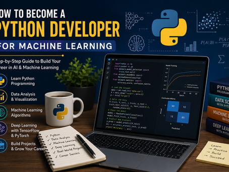 How to Become a Python Developer for Machine Learning