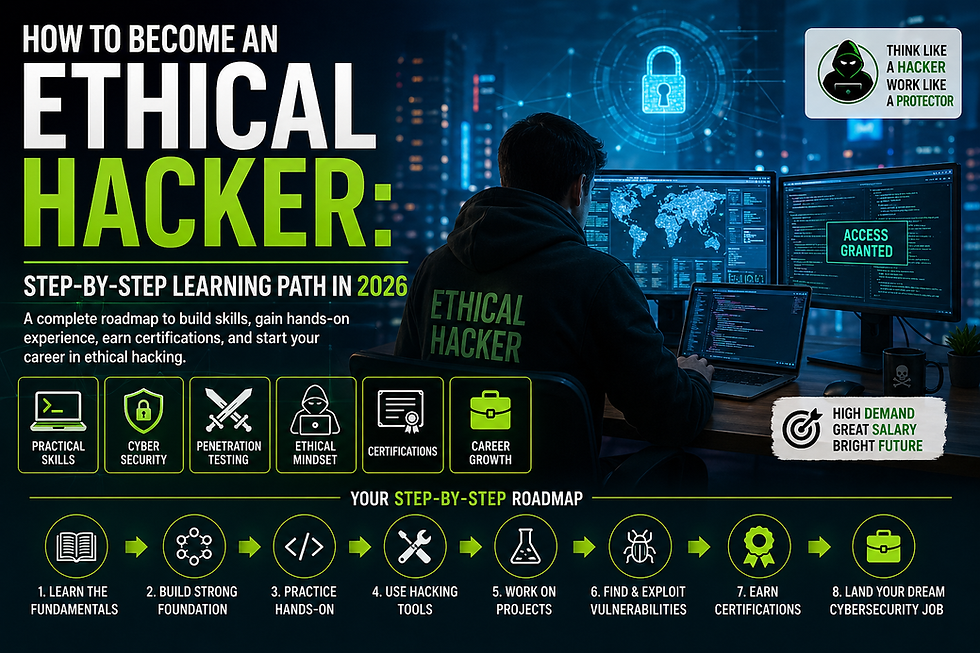 How to Become an Ethical Hacker: Step-by-Step Learning Path in 2026