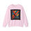 Thumbnail: Colorful Brushstroke Unisex Sweatshirt - Cozy Crewneck, Artistic Apparel