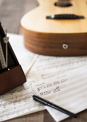Partituras e Guitarra