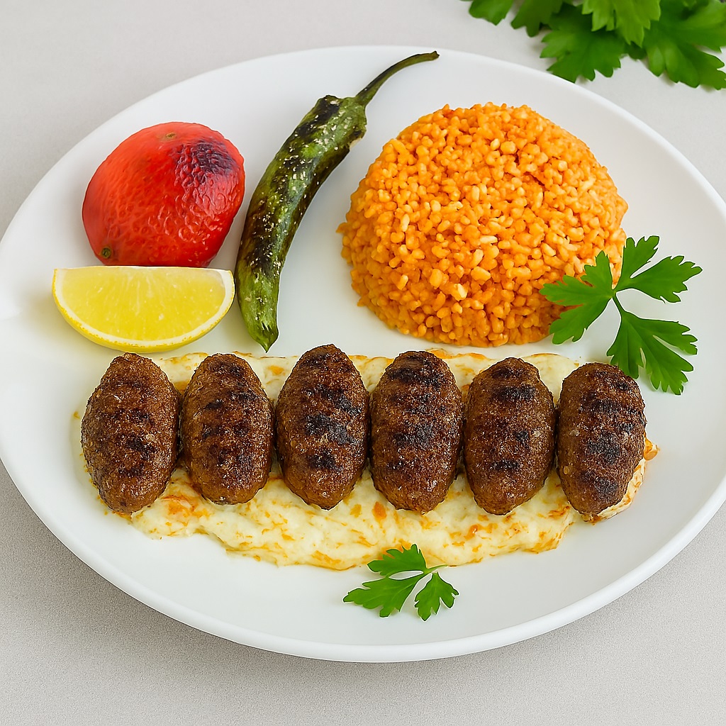 Arranged Food and Objects