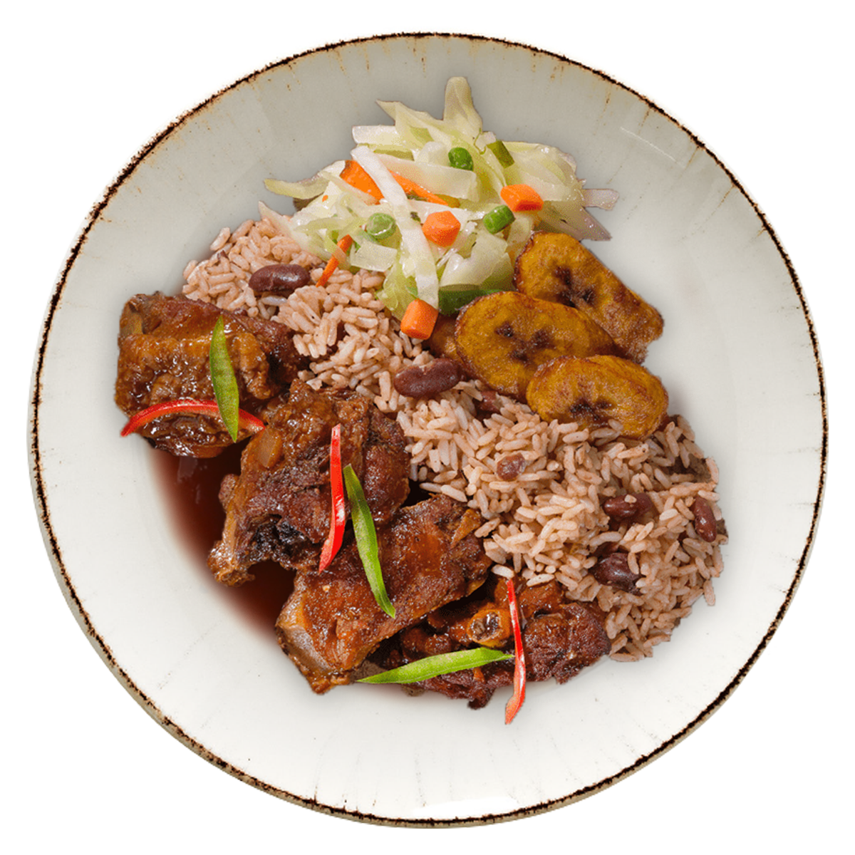 Arranged Food and Objects