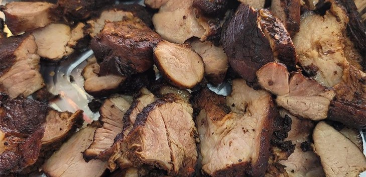 Arranged Food and Objects