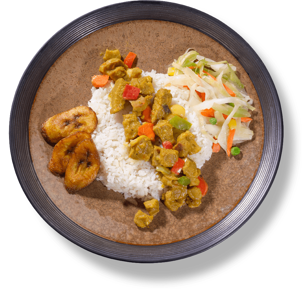 Arranged Food and Objects