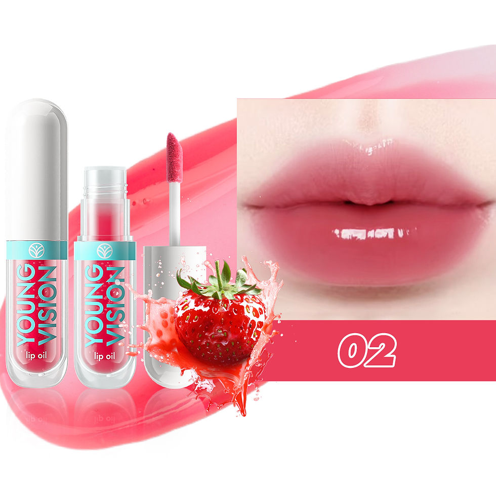 Miniatura: Gloss labial com 6 cores que mudam, aroma frutado, hidratante e de longa duração