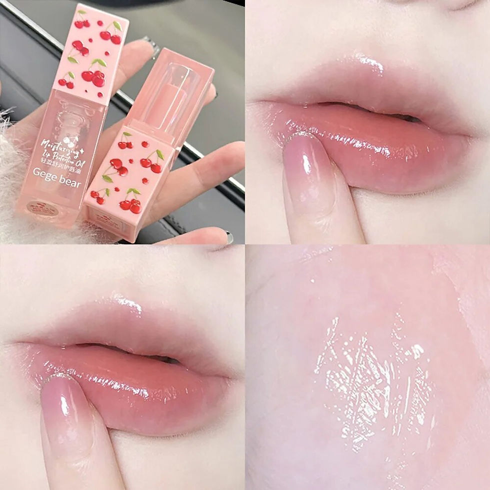 Miniatura: Balm/Óleo Labial Hidratante de Cereja Gege Bear - Leve, Hidratante e Calmante