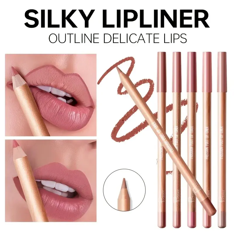 Miniatura: Lápis de Contorno Labial Matte, Nude, Longa Duração, À Prova D'Água