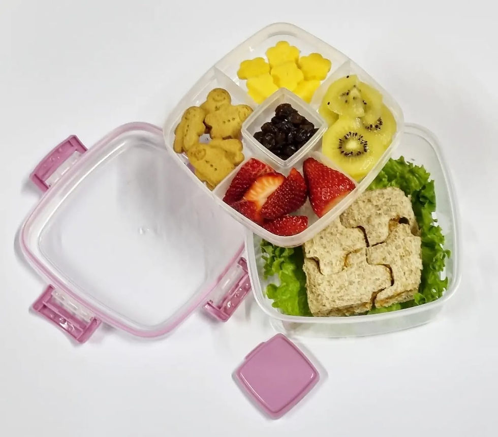 Thumbnail: Knife & fork double level lunchbox