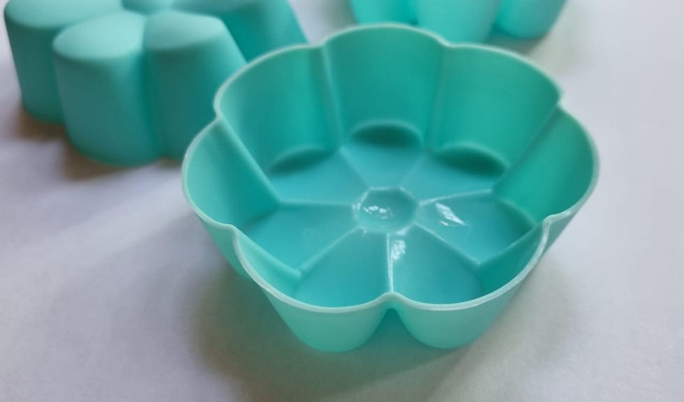 Thumbnail: Mini Flower Silicone Bowls