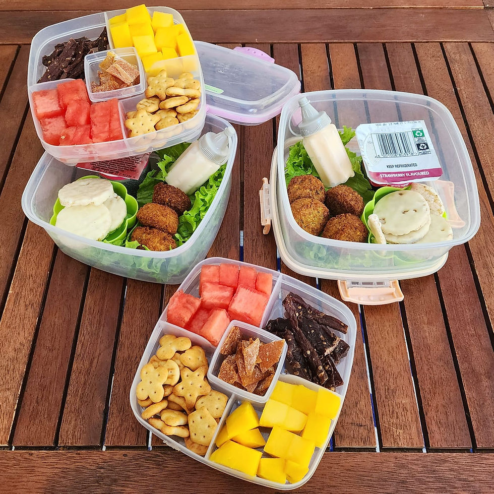 Thumbnail: Knife & fork double level lunchbox