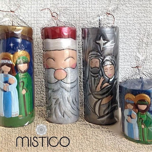 Miniatura: Velas talladas personalizadas
