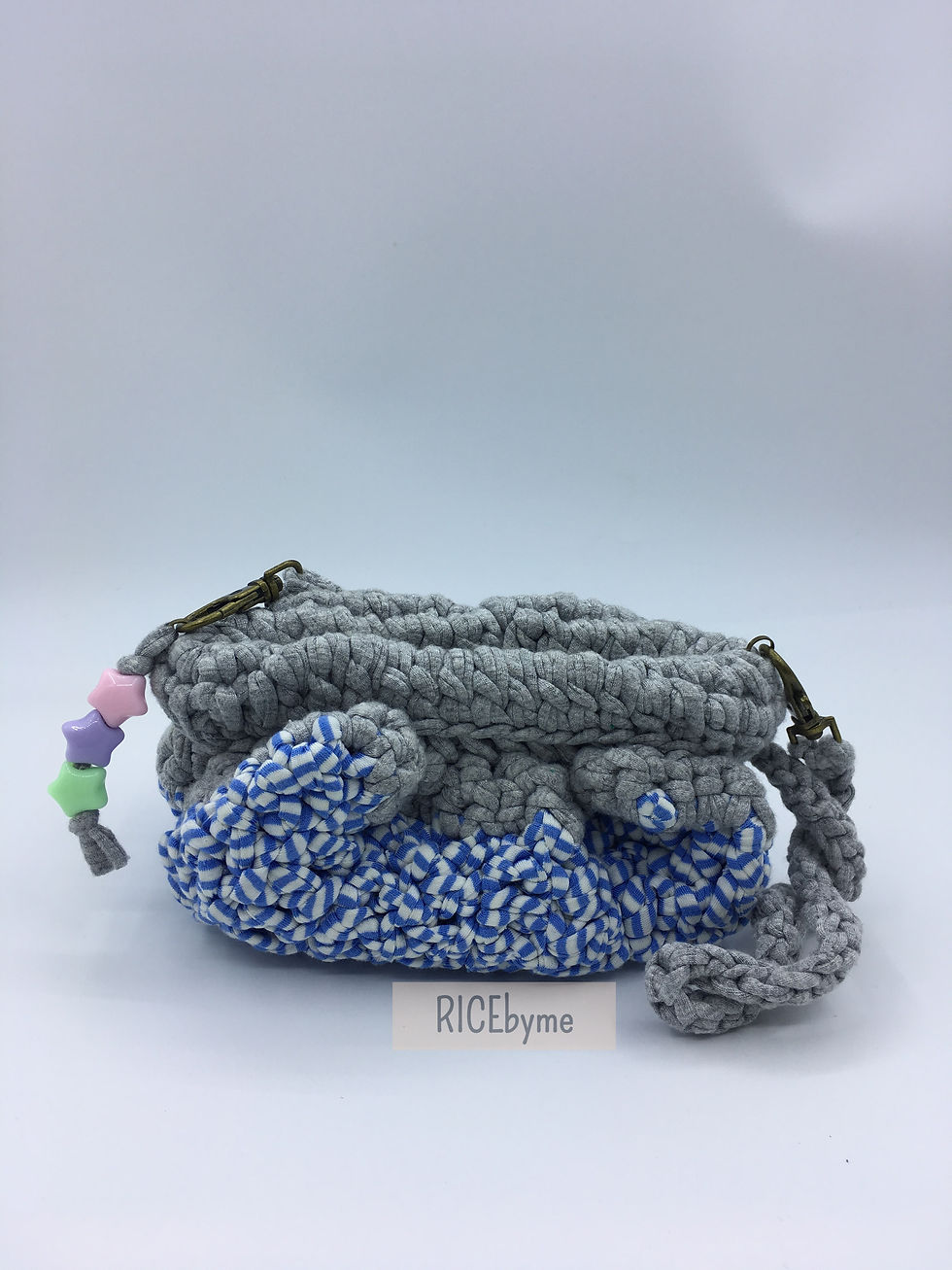 Children's Sling Bag (crochet) Nautical series