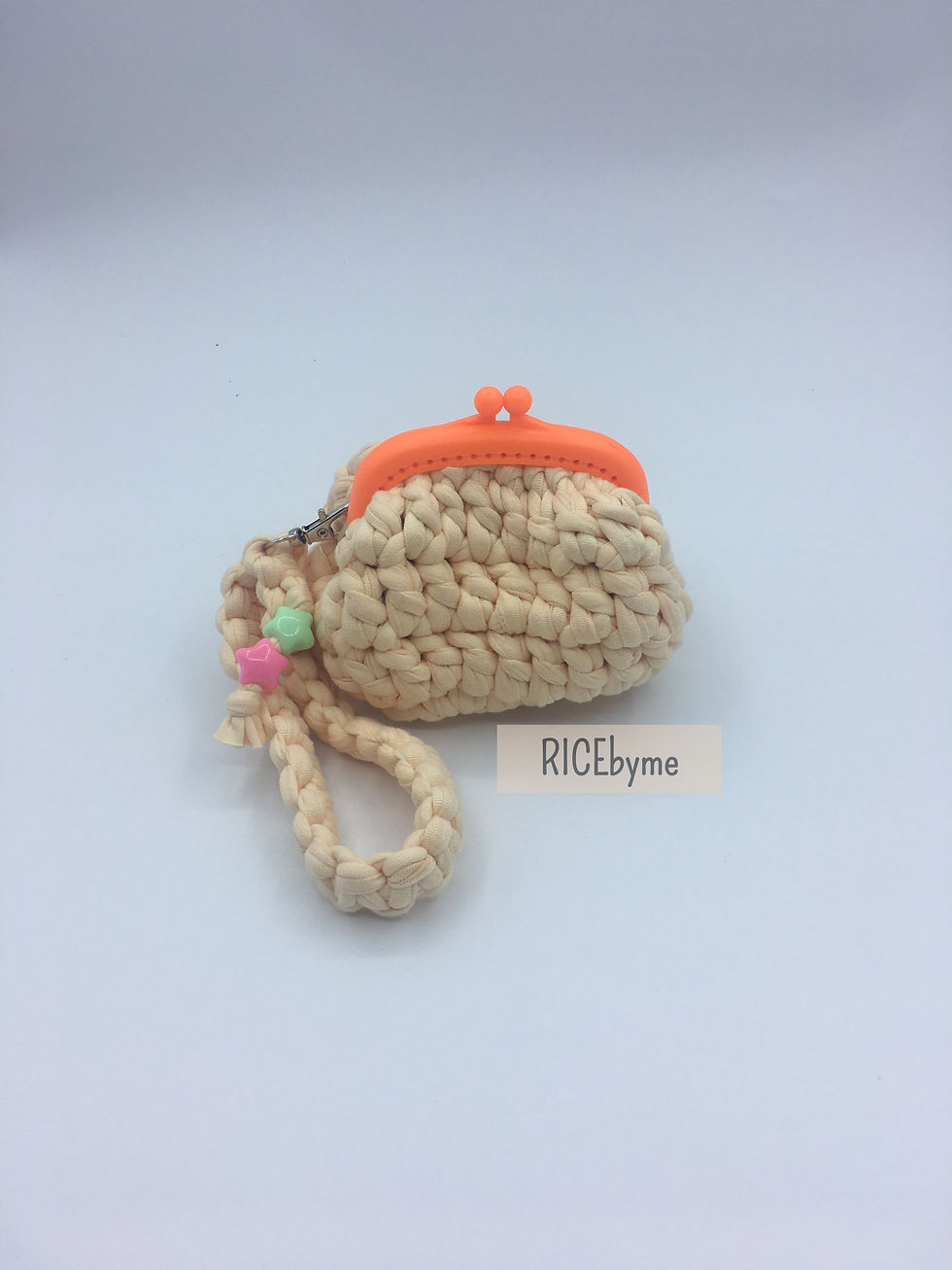 Children's coin purse (Orange Beige)
