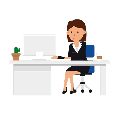 Corporate_Woman_Working_at_her_Desk_GIF_
