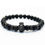 Миниатюра: Браслет бижутерный HUSTLEHARD HHP, Обсидиан, Обсидиан