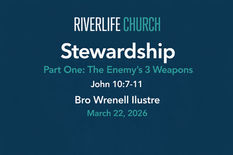 STEWARDSHIP Part 1 | John 10:7-11