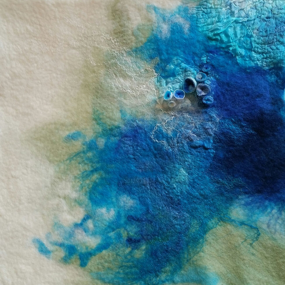 Blue Shibori