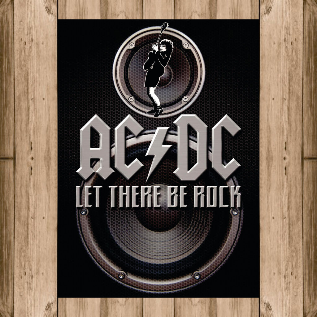 POSTER AC/DC Let There Be Rock