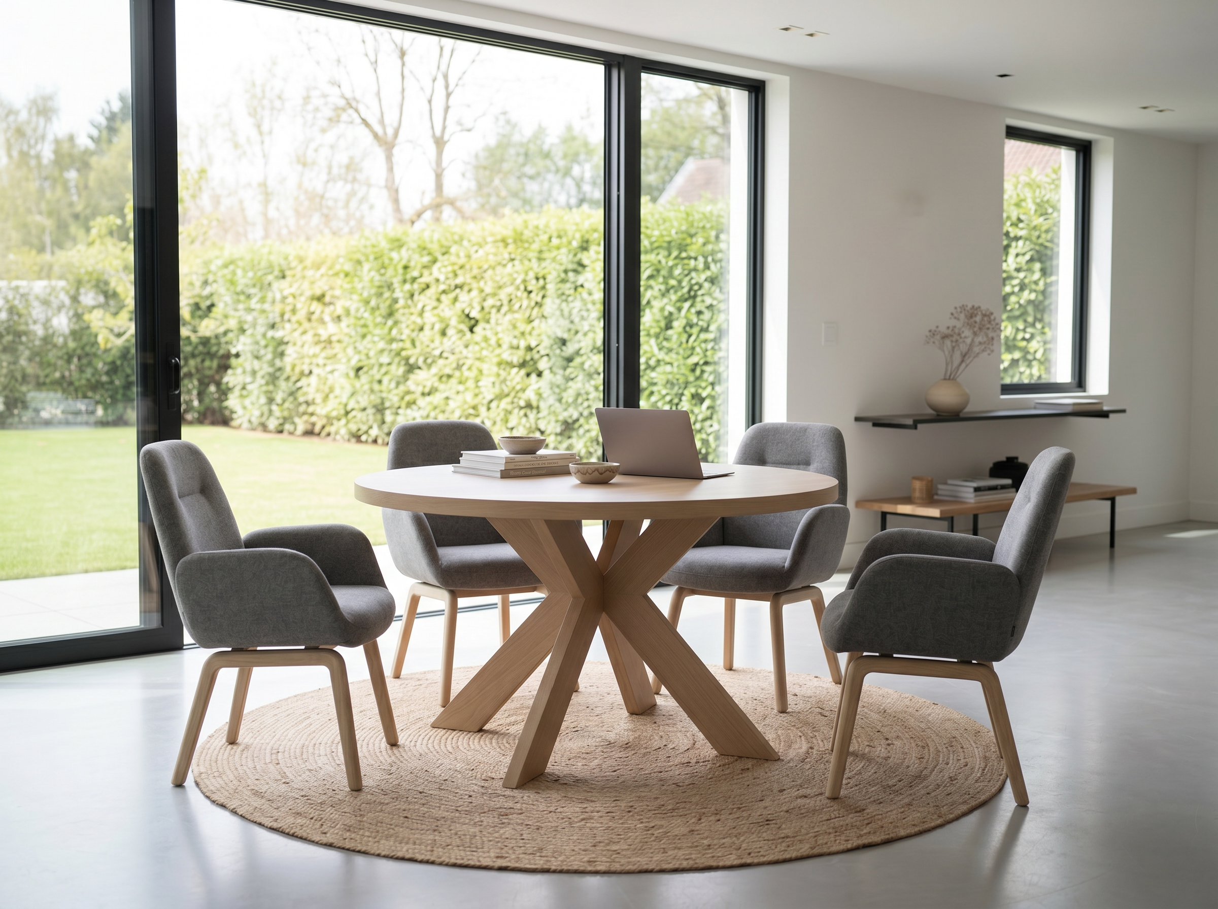 Alta spisebord inkl. 6x innleggsplater