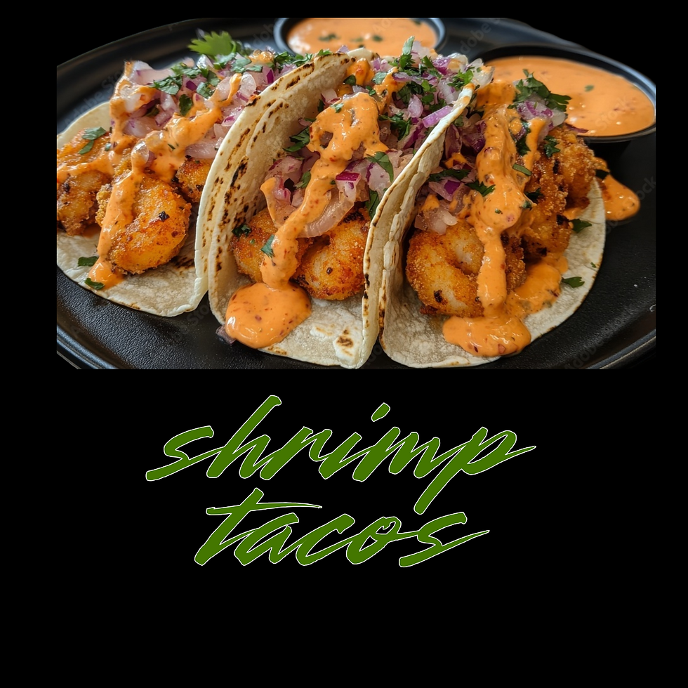 shrimp tacos