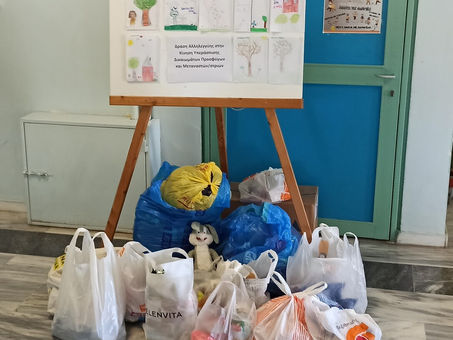 Προσφορά αγαθών στην Κίνηση Υπεράσπισης Δικαιωμάτων Προσφύγων και Μεταναστών/στριών