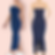 Jeans Kleid Nadelstreifen