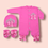 Miniaturbild: Baby Strampler Set Mädchen 