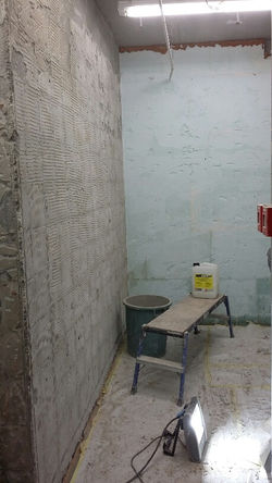 Pendant les travaux