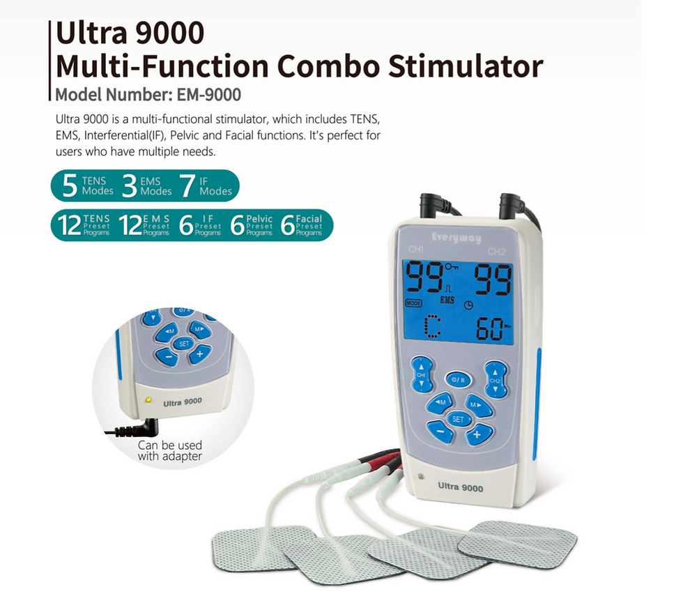 Thumbnail: Ultra 9000 5 in 1 TENS Stimulator