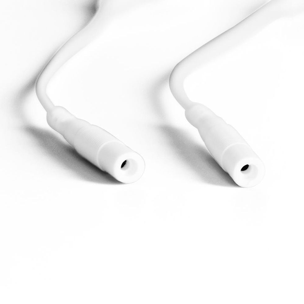 Thumbnail: TENS Lead Wire Adapters 2mm Pin to 3.5mm Snap Connector