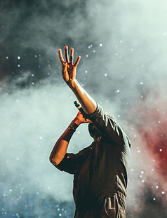 Artist Performing on Stage