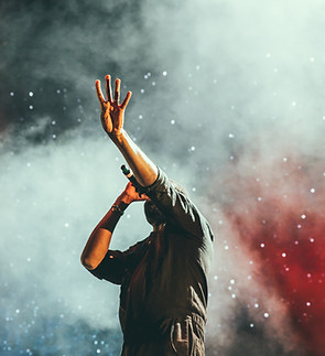 Artist Performing on Stage