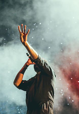 Artist Performing on Stage