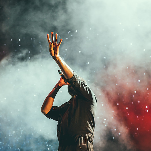 Artist Performing on Stage