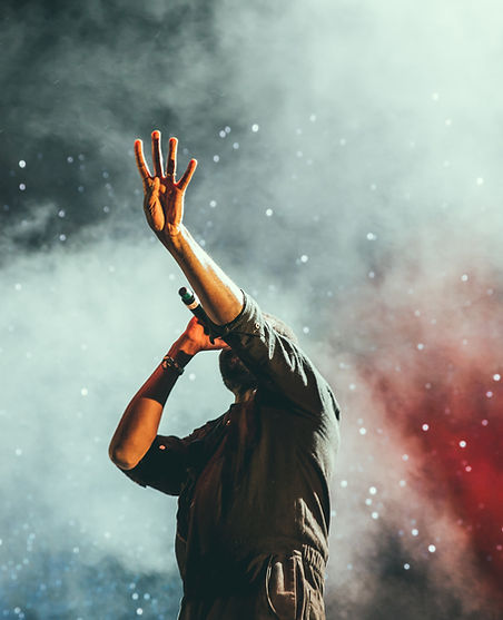 Artist Performing on Stage