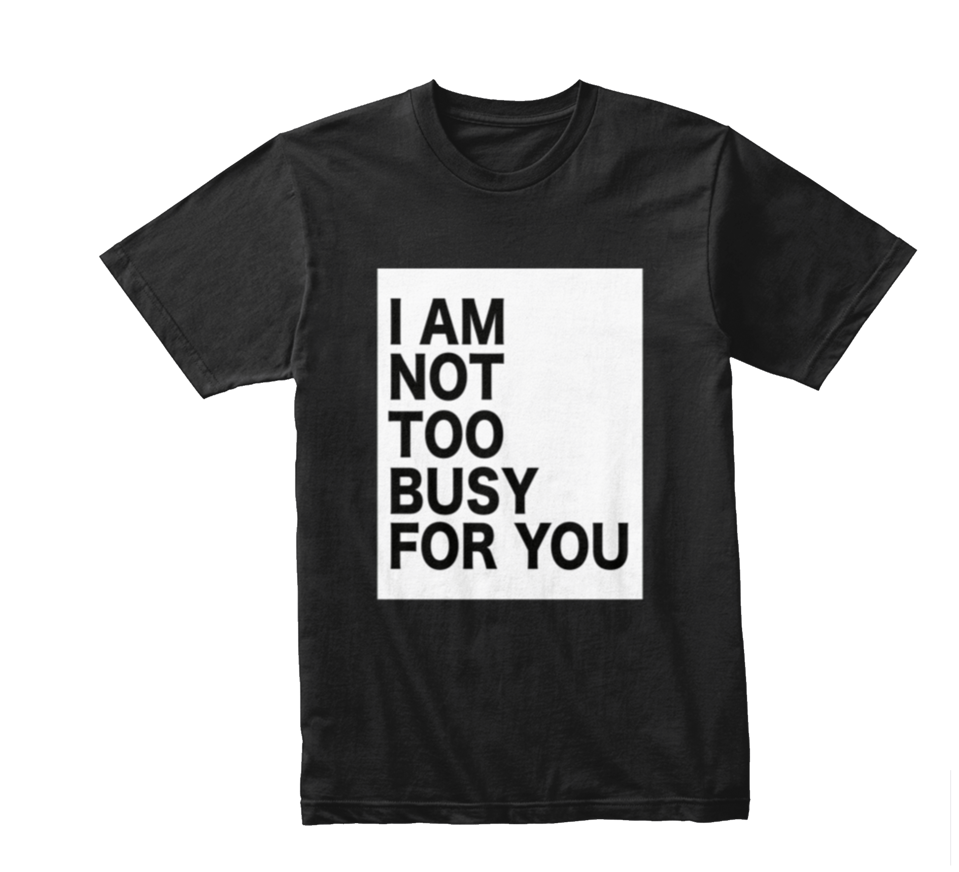 not too busy black fancy