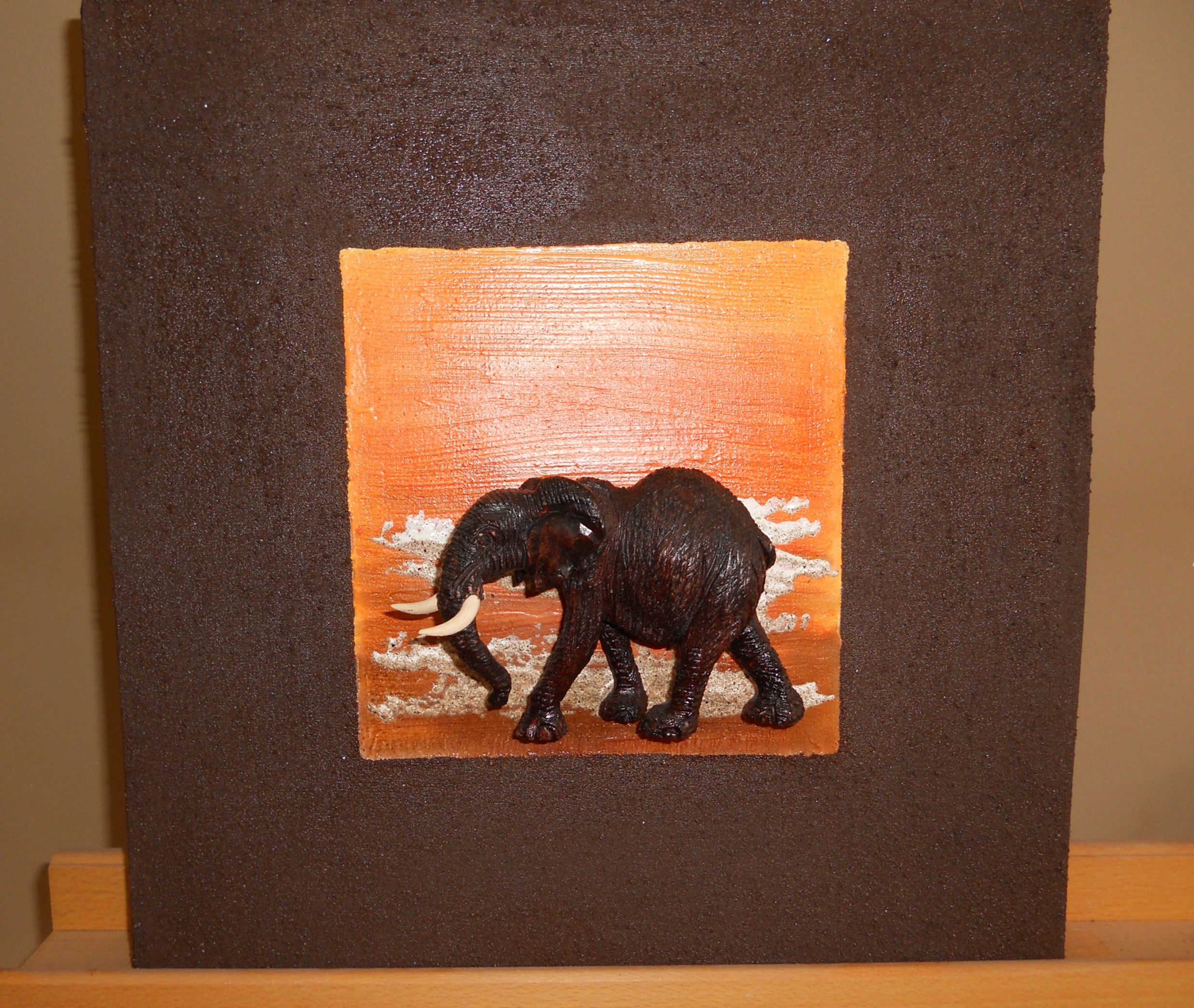 Sunset Elephant Small