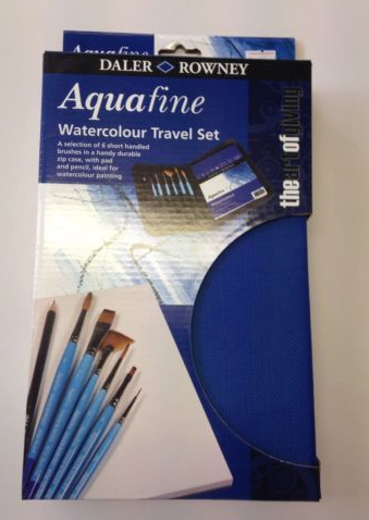 Aquafine Travel Brush Set