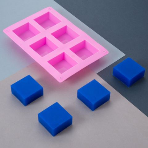 Thumbnail: Square 6 Cavity Mould