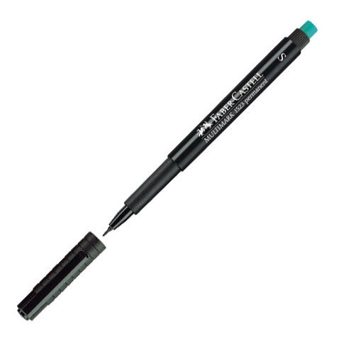 Thumbnail: Multimark Permanent Pen Small  - Black