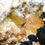 Thumbnail: Shiny Schorl on Silver Topaz and Feldspar