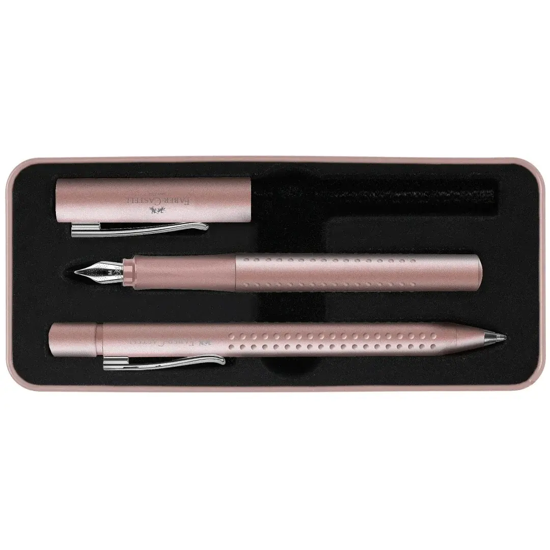 Grip Harmony Fountain Pen and Ballpoint Pen in Rose Shadows